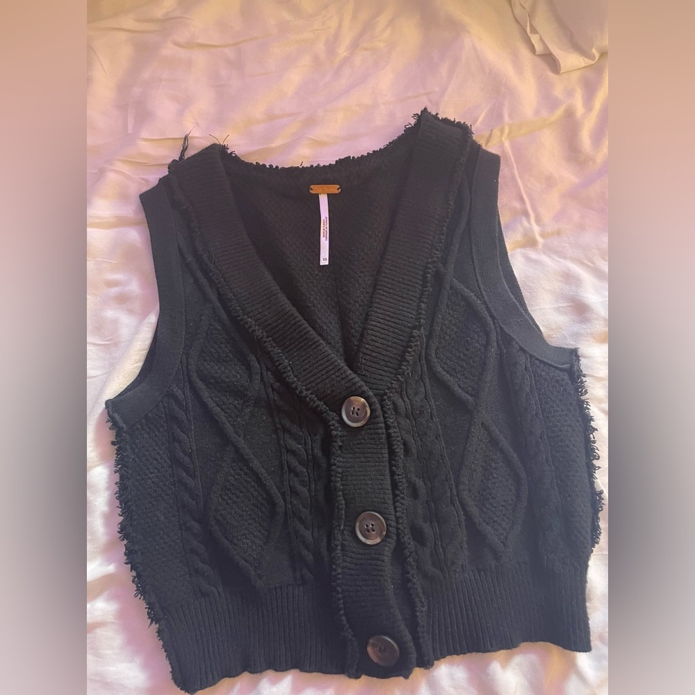 Free people knit vest